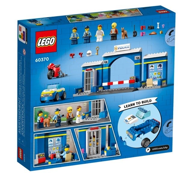 Lego Skurkejakt på politistasjonen 60370