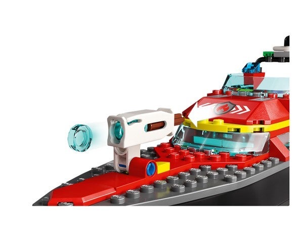 Lego Brannvesenets redningsbåt 60373