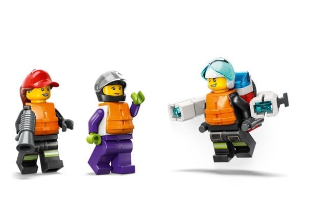 Lego Brannvesenets redningsbåt 60373