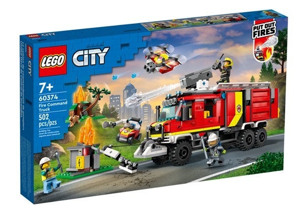 Lego Brannvesenets kommandobil 60374