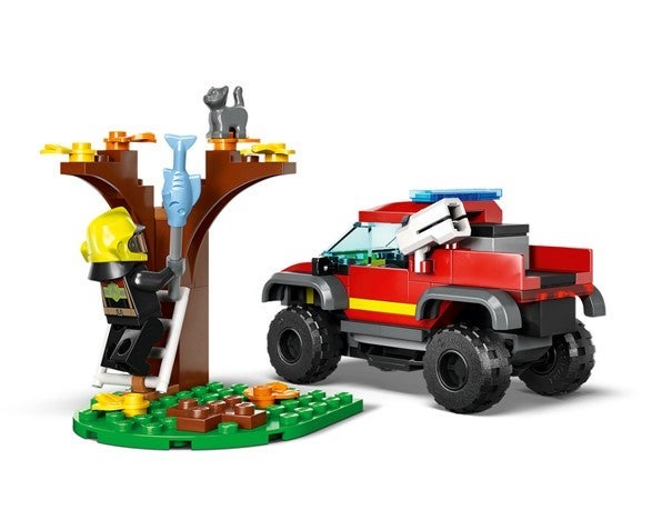 Lego Brannvesenets firehjulstrekker 60393