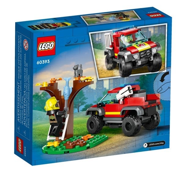 Lego Brannvesenets firehjulstrekker 60393