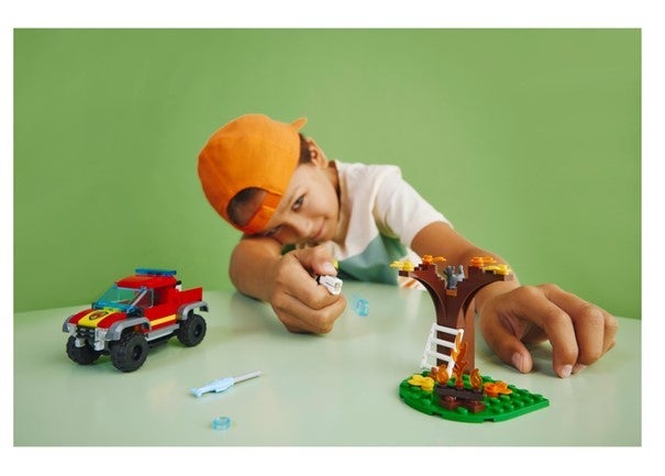 Lego Brannvesenets firehjulstrekker 60393