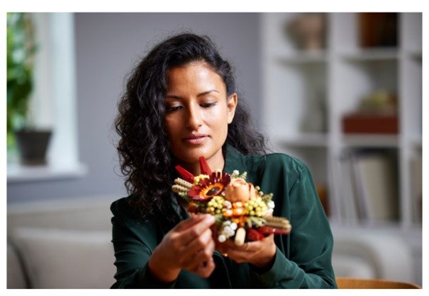 Lego Dekorasjon med tørkede blomster 10314