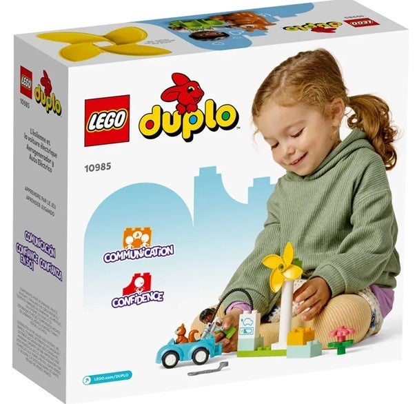 Lego Vindmølle og elbil 10985