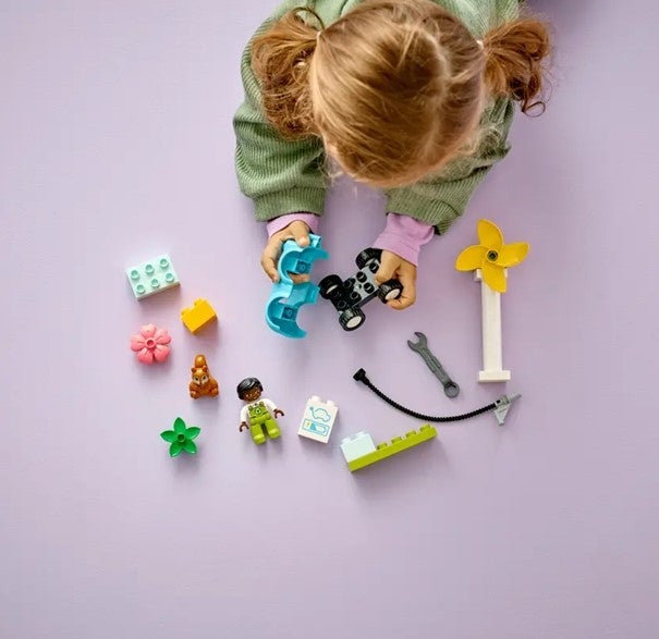 Lego Vindmølle og elbil 10985