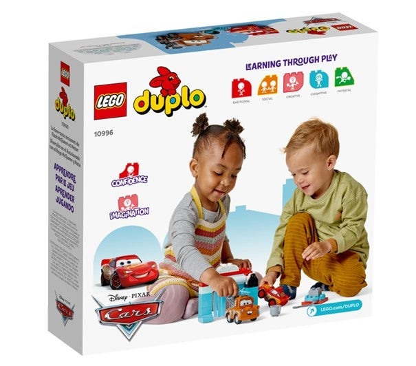 Lego Lynet McQueen og Bills gøyale bilvask 10996