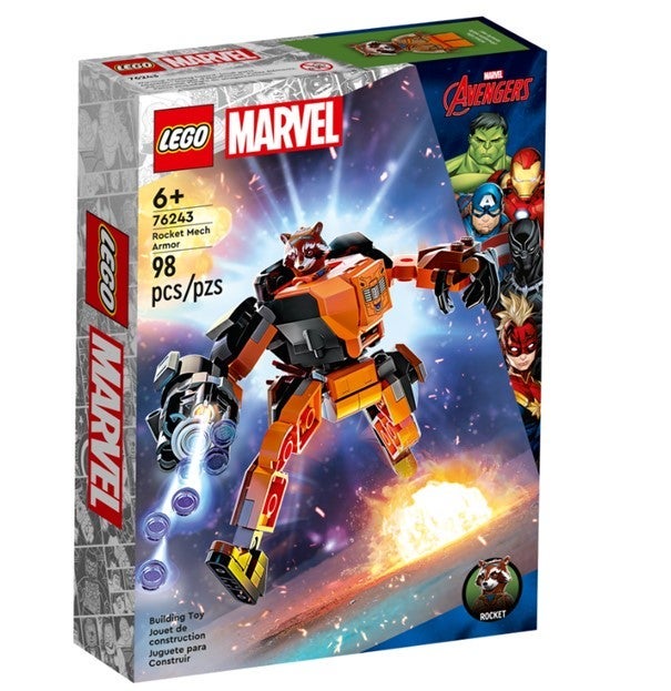 Lego Rockets robotdrakt 76243