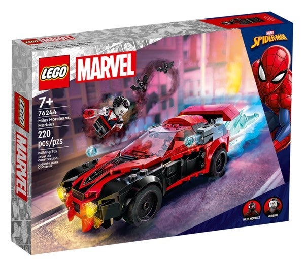 Lego Miles Morales mot Morbius 76244