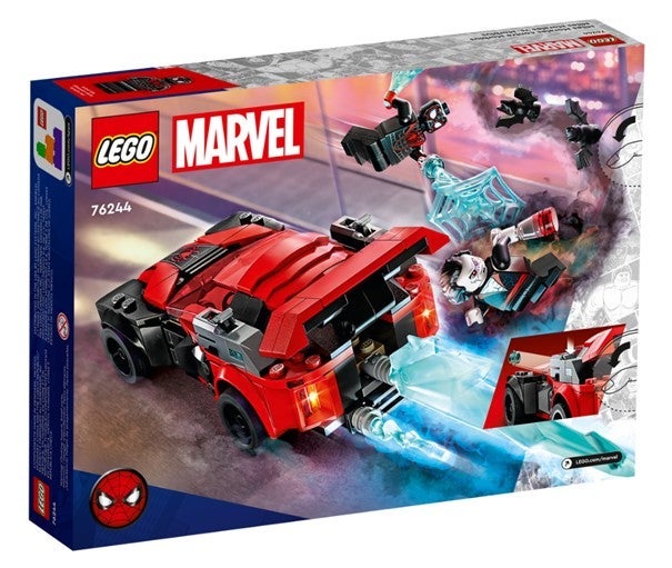 Lego Miles Morales mot Morbius 76244