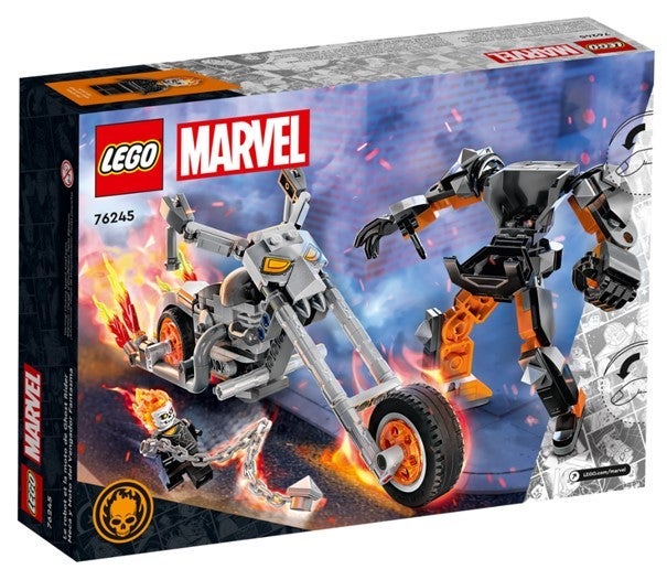 Lego Ghost Riders robot og motorsykkel 76245