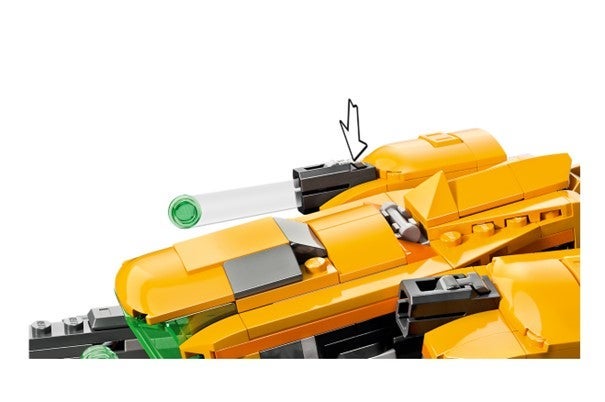 Lego Lille Rockets romskip 76254