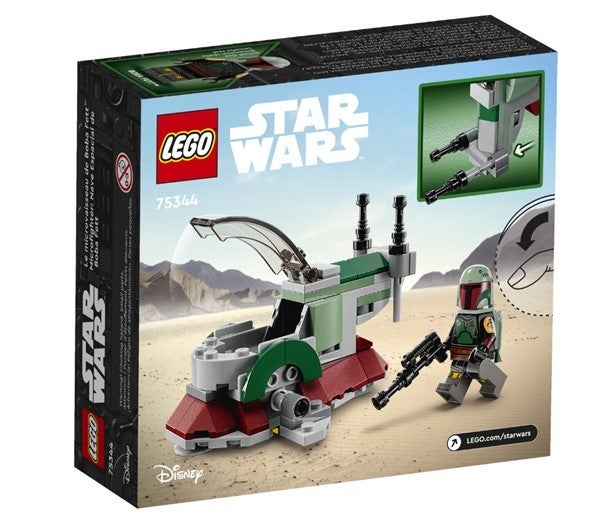 Lego Boba Fetts Starship Microfighter 75344