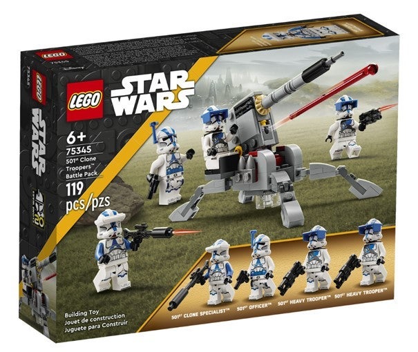Lego Stridspakke med 501st Clone Troopers 75345