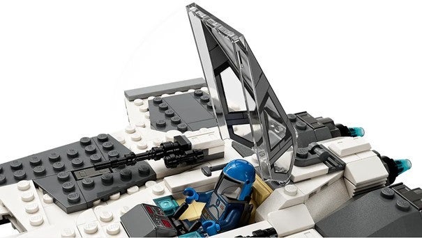 Lego Mandaloriansk Fang-stjernejager mot TIE 75348
