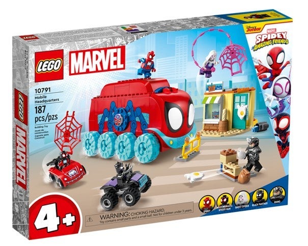 Lego Team Edderkoppens hovedkvarter 10791