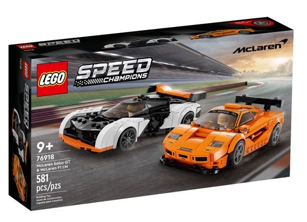 Lego McLaren Solus GT og McLaren F1 LM 76918