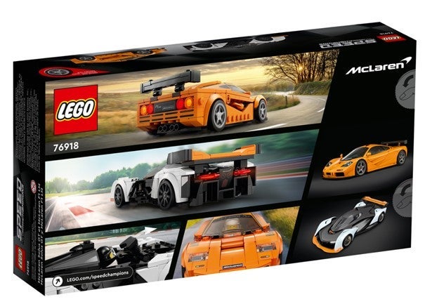 Lego McLaren Solus GT og McLaren F1 LM 76918