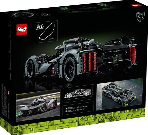 Lego PEUGEOT 9X8 24H Le Mans Hybrid Hypercar 42156