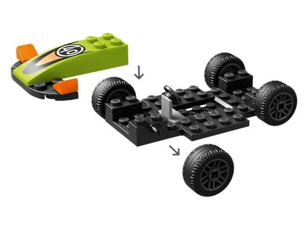 Lego Grønn racerbil 60399