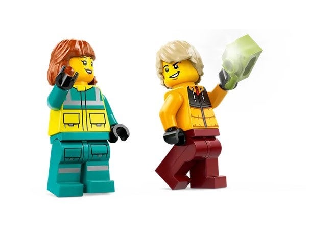 Lego Ambulanse og snøbrettkjører 60403