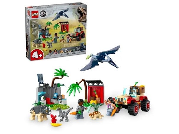 Lego Dyrereservat med dinosaurunger 76963