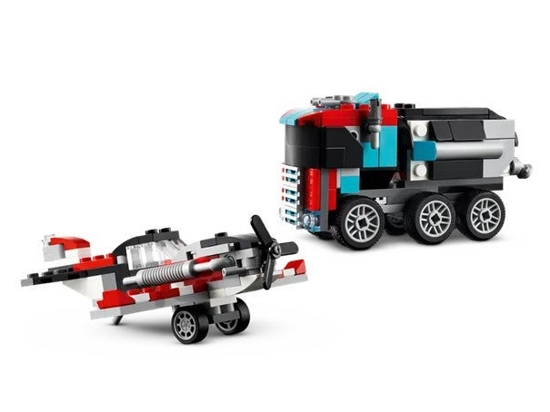 Lego Trailer med helikopter 31146