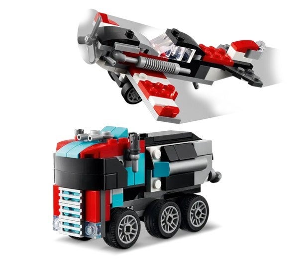 Lego Trailer med helikopter 31146