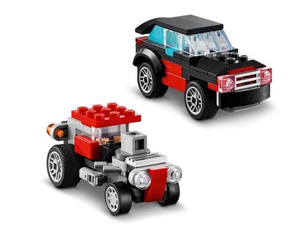 Lego Trailer med helikopter 31146