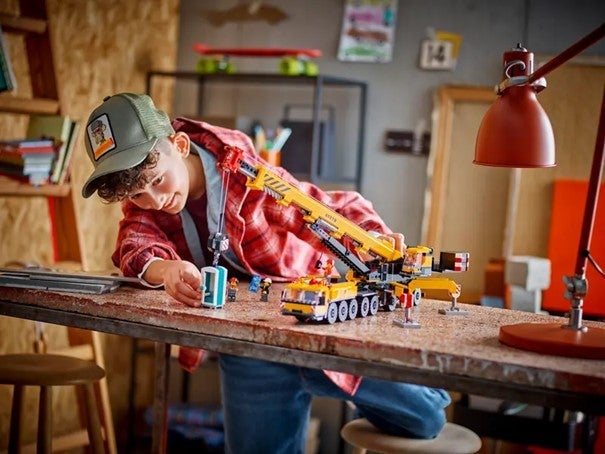 Lego Gul mobilkran 60409