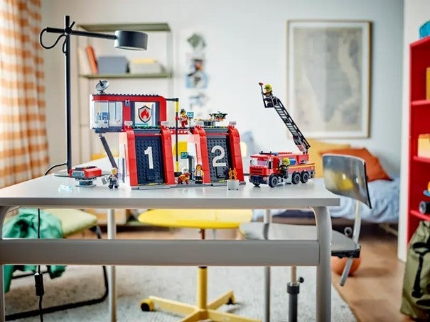 Lego Brannstasjon med brannbil 60414