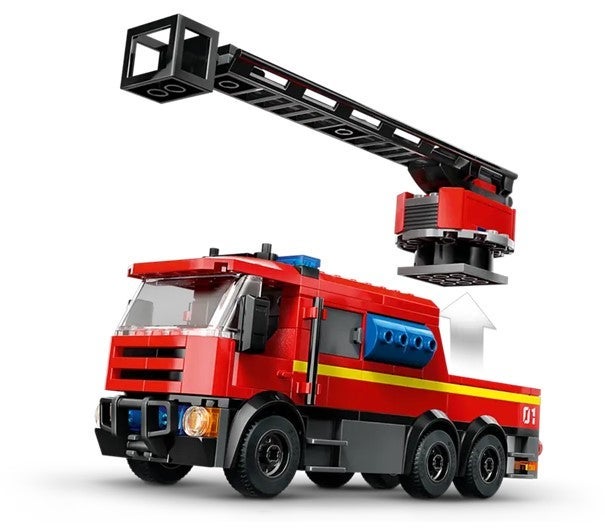 Lego Brannstasjon med brannbil 60414