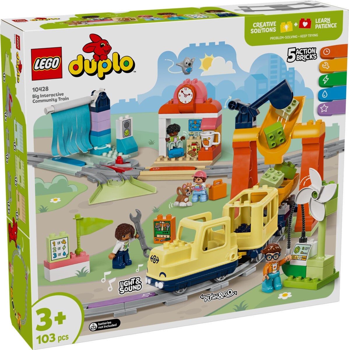 Lego Stort, interaktivt lokaltog 10428