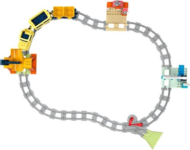 Lego Stort, interaktivt lokaltog 10428