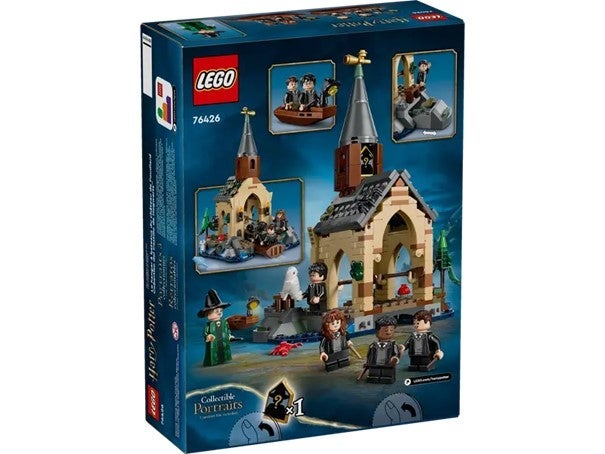 Lego Galtvortborgens båthus 76426
