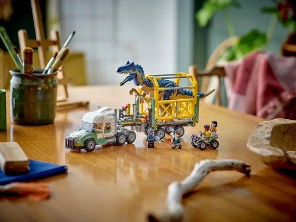 Lego Dinosauroppdrag: Allosaurus-transport 76966