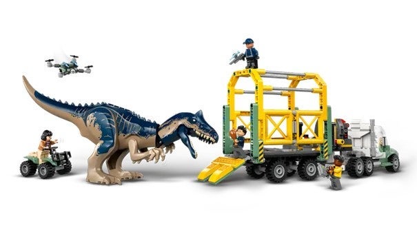 Lego Dinosauroppdrag: Allosaurus-transport 76966