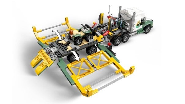 Lego Dinosauroppdrag: Allosaurus-transport 76966