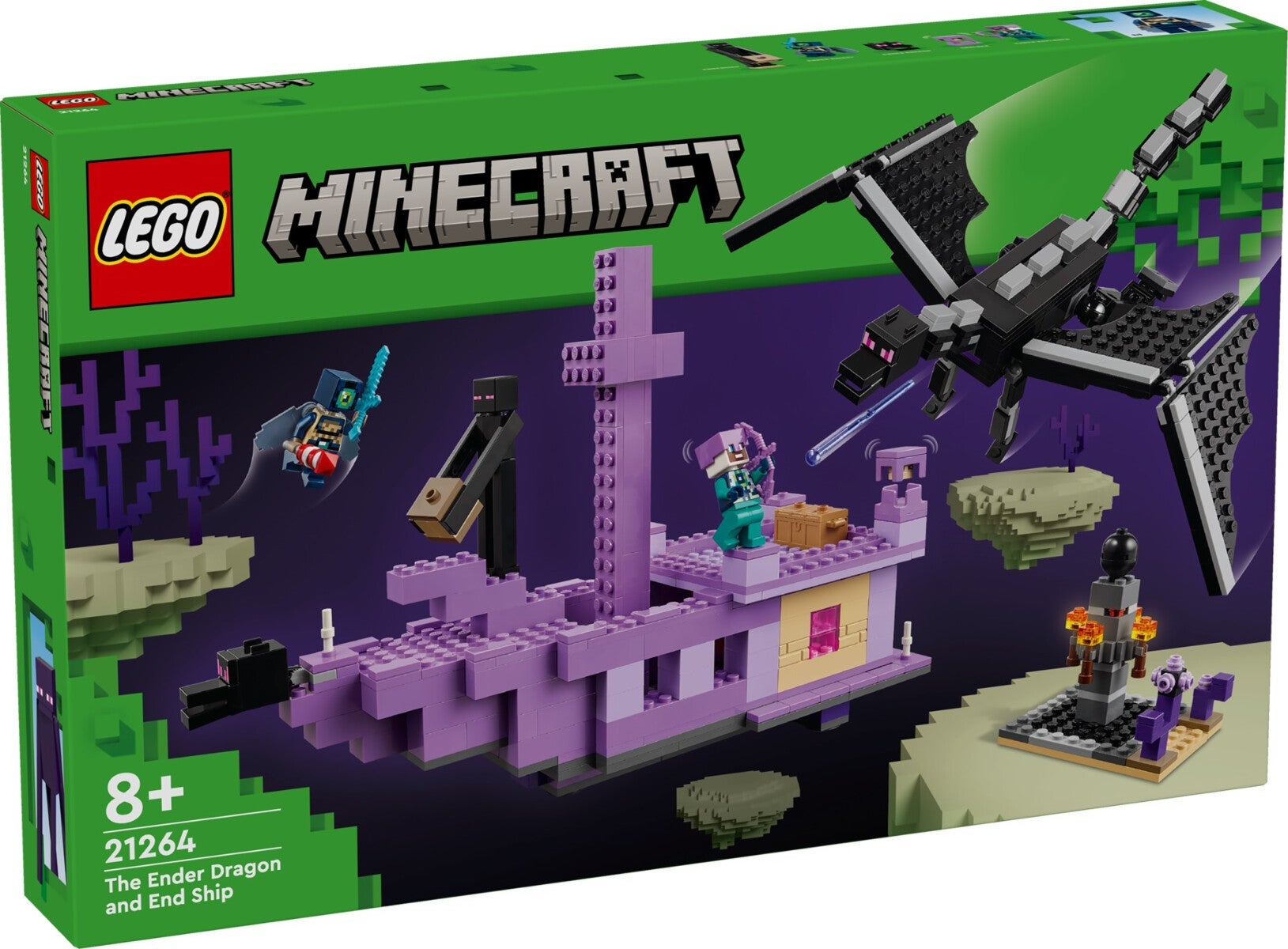 Lego Enderdrage og End Ship 21264