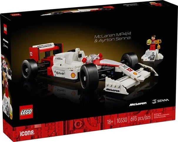Lego McLaren MP4/4 og Ayrton Senna 10330
