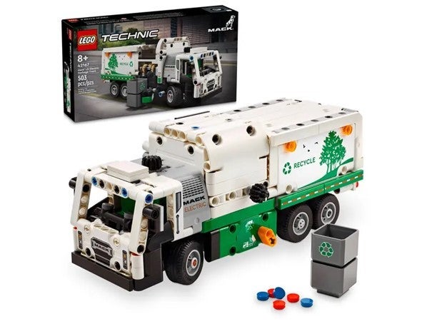 Lego Mack LR Electric søppelbil 42167