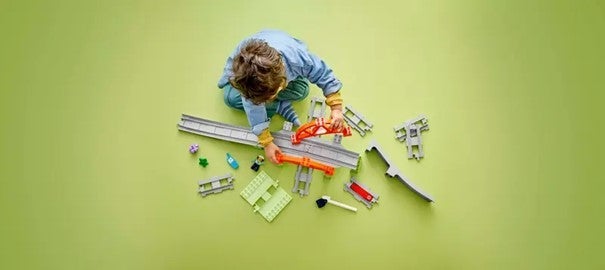 Lego Utvidelsessett m/togbro og skinner 10426