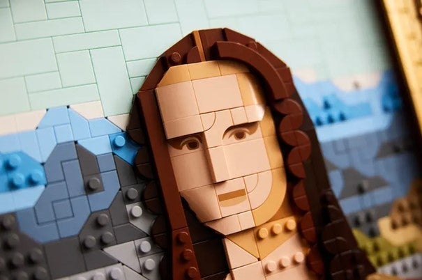 Lego Mona Lisa 31213