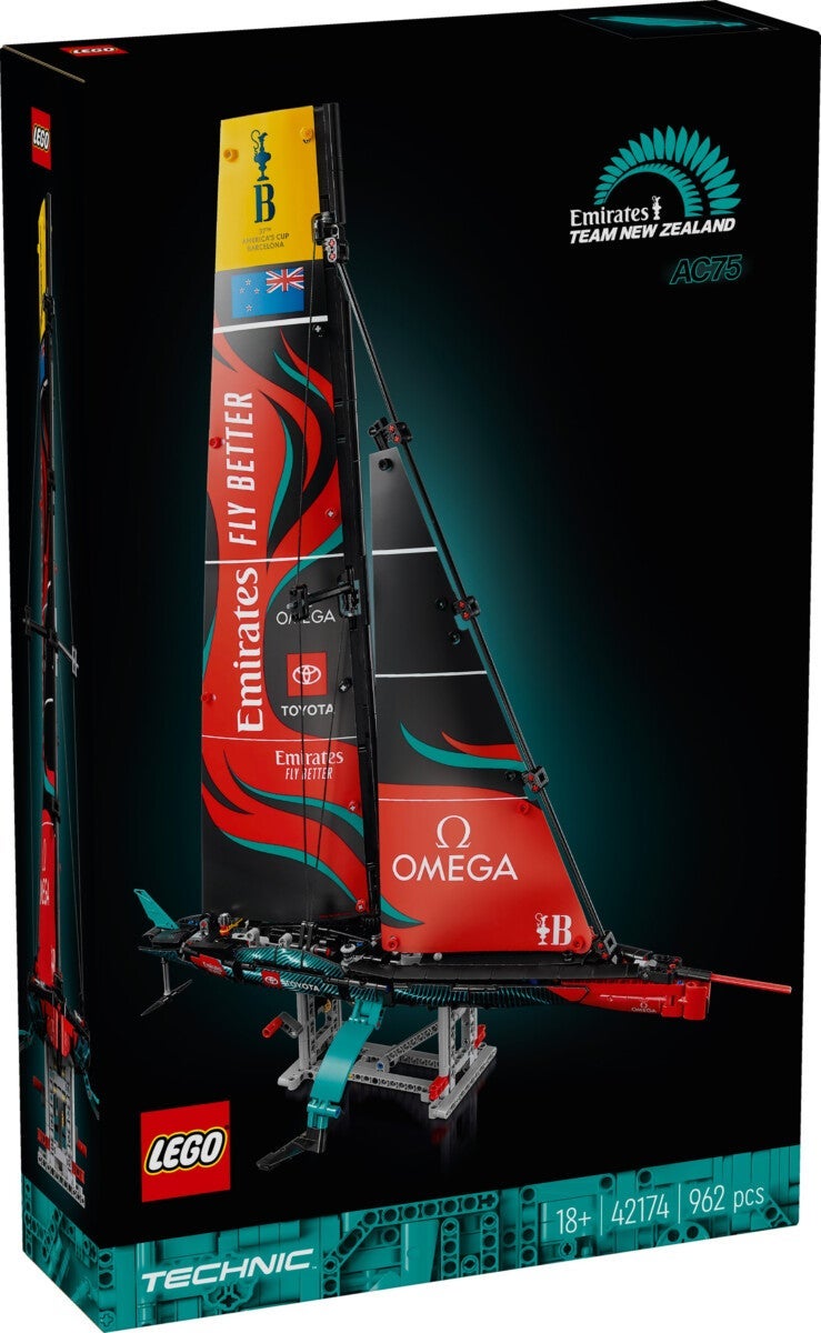 Lego Yachten Emirates Team New Zealand AC75 42174