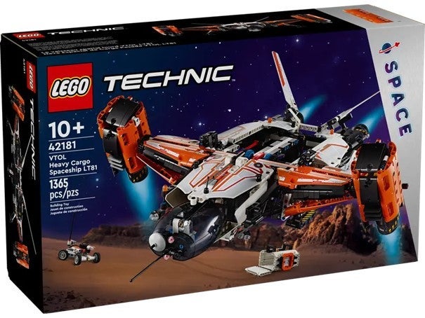 Lego Tung VTOL-lasteferge LT81 42181