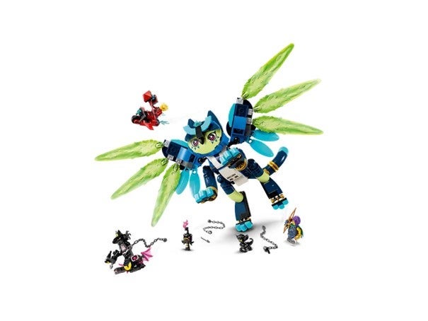 Lego Zoey og kattuglen Zian 71476