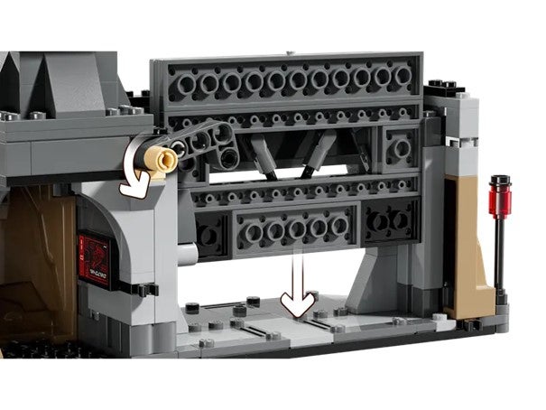 Lego Paz Vizsla og Moff Gideon i kamp 75386