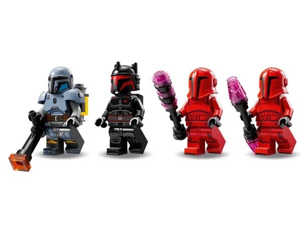 Lego Paz Vizsla og Moff Gideon i kamp 75386