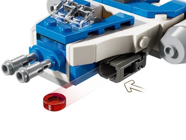 Lego Y-Wing-mikrojageren til Captain Rex 75391