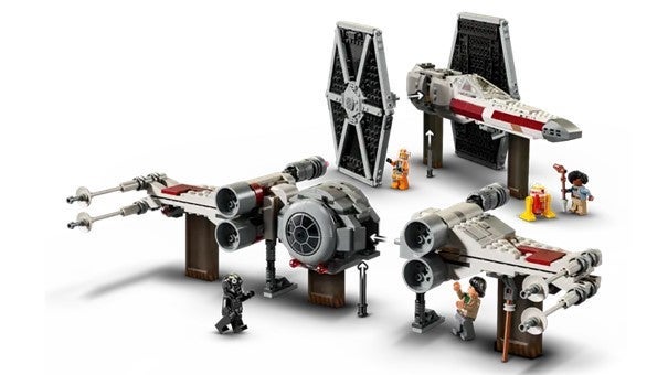 Lego Kombimodell med TIE Fighter og X-Wing 75393
